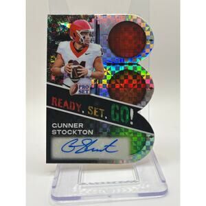 2025 Leaf Pro Metal Gunner Stockton Ready Set Go! Die Cut Auto 5/10 SP Georgia
